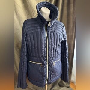 Michael Kors Navy Packable down Jacket